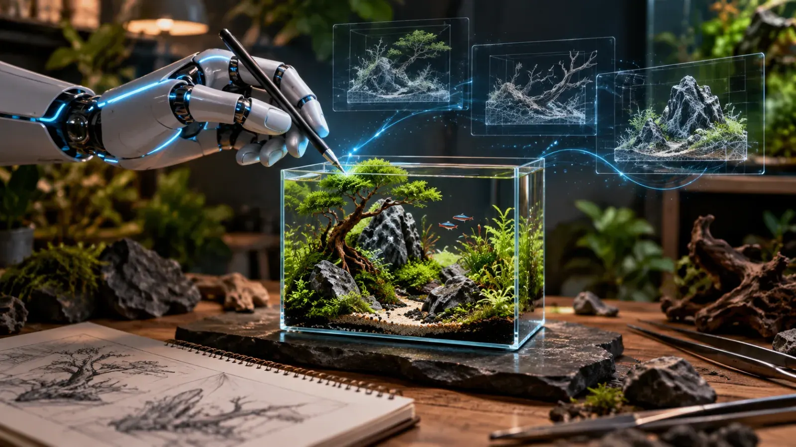 YZ Nano Akvaryum Tasarım Yarışması